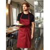 James & Nicholson Abbigliamento personalizzate. Parannanza da lavoro James & Nicholson Apron With Bib - James & Nicholson personalizzate o neutre
