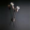 Bonetti Illumina Applique ferro cromo nero e rame 2 luci Bloom