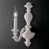 Bonetti Illumina Applique in legno bianco shabby 1 luce Leonardo