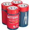 ANSMANN 1510-0005 4 Alcaline Batterie Baby C R14