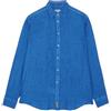 BD BAGGIES Camicia Brookliyng Uomo Blu Elettrico