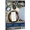 FAVINI Carta metallizzata SPECIAL EVENTS A4 10fg 250gr argento FAVINI