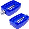 cyclingcolors pedali bicilette bambino bici bimbo 60x80mm nylon movimento 9/16 universale, Blu