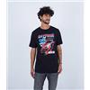 Hurley Nascar Evd 99 S/S Maglietta, Nero, S Uomo