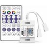 TOPXCDZ WS2811 SK6812 SM16703 SM16704 UCS1903 Magic Home WiFi RGB Pixel Controller LED compatibile Alexa/Google Home per strisce LED RGB indirizzabili DC12-24V