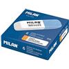 MILAN Scatola 6 gomme a doppio uso 806 (CCM806BA)