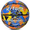 Krfapt Palla da Basket Taglia 5, Pallone Basket per Bambini e Adulti, Gomma Resistente per Indoor/Outdoor, Ideale per Scuole e Allenamenti(Orange, 5)