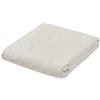 Madison Park Biancheria Imbottita in Cotone, Ultra Morbida, Accogliente per Soggiorno, Divano, Letto Luxe-Coperta Trapuntata con Cuciture damascate, Poliestere, Avorio, 60 x 70 in