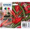 EPSON MULTIPACK 4 CARTUCCE INCHIOSTRI ORIGINALI EPSON 503XL SERIE PEPERONCINO NERO XL + COLORI XL - EPSON - C13T09R64010