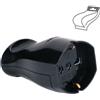ECOVA PRESA VOLANTE UNEL SCHUKO 16A E BIPASSO 10A/16A NERA -ECO30187