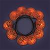 TECNO-NATALE CATENA GPK 10 ZUCCA HALLOWEEN LED -LEDX35096