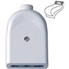 ECOVA PRESA VOLANTE 2POLI+T BIPASSO 10A/16A BIANCA IN BLISTER -ECO30013