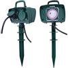 V-TAC MULTIPRESA PICCHETTO 16A 2 PRESE SCHUKO CON TIMER IP44 VT-1112-3-LED8811