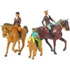 Britains 1:32 Cavalli e Cavalieri Figure Animali, Giocattolo da Collezione Accessorio Fattoria, Set Fattoria Accessorio Compatibile con Animali da Fattoria in Scala 1:32, Adatto per Collezionisti e