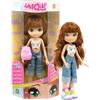 Giochi Preziosi, Unique Eyes Bambola Fashion Doll Sofia, Bambola Bambina dai 3 Anni, le Uniche Bambole che ti Seguono con lo Sguardo, Accessori Moda e Zainetto Colorato