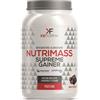 AQUA VIVA SRL Nutrimass Supreme Gainer Dark Chocolate Integratore Proteico 1,5 kg