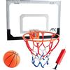 AFX Sports Afx Canestro e tabellone da basket, con palla (anello 22,9 cm)