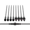 BTF-LIGHTING Connettore elettrico impermeabile IP65 a 4pin 22AWG 5Paia | Connettore maschio femmina Cavo di prolunga da 20cm luci di striscia a LED per interni/esterni/corda dado da 15mm