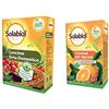 Solabiol Concime Granulare Biologico per Orto Domestico con Tecnologia Natural Booster, 1,5Kg & Concime Biologico Granulare Agrumi con Tecnologia Natural Booster