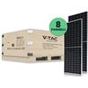 V-TAC SOLAR KIT 8 PEZZI PANNELLO SOLARE 410W MONOCRISTALLINO 36V RIBASSATO 30MM VT-410-LED115178