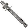 ABCSISTEM TASSELLO 8 MM ACCIAIO CON DADO E RONDELLA 90MM TA-ABCTA890-1