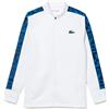 Lacoste Felpa Lacoste Sport con Zip Bianca
