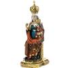 DRW Statuina Madonna di San Lorenzo in Resina dipinta a mano 20 cm