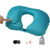 HFYMXNB Cuscino Cervicale da Viaggio Gonfiabile a Forma, per Supporto Testa e Collo in Volo