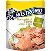 Nostromo - Trancetti di tonno all'olio di oliva, 1 busta da 300gr. Facili da aprire e pronti all'uso, già sgocciolati.