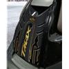 Resin Bike Adesivi Scooter Compatibile con Yamaha Tmax 500 T-max 530 2008-2016. Protezione Sportello Serbatoio e Tunnel Centrale Antigraffio e Antiurto. Adesivi Resinati 3D Carboon Look e Oro