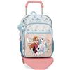 Disney Frozen Own Your Destiny Zaino Scuola con Trolley Blu 30x38x12 cm Poliestere 13,68L