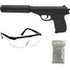 Saigo Defense Airsoft Pistol Pack Modello PPKG3 Spring/Materiale: Metallo/Potenza 0,5 Joule/Fornito con Accessori