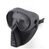 Big Dragon MASCHER OCCHIALONI TATTICI SOFTAIR CON OCCHIALI A RETE COLORE NERO KR014B