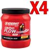 ENERVIT Kit Risparmio Enervit Carbo Flow - 4 Barattoli da 400 grammi, gusto Cacao