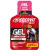 Enervit Sport Gel Competition mini-pack da 25 ml, gusto lampone - Energetico liquido con carboidrati vitamine e caffeina