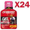 Enervit Sport Gel Competition conf 24 mini-pack da 25 ml, gusto lampone - Energetico con carboidrati vitamine e caffeina