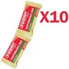 Enervit Performance Bar Double gusto mela, 10 barrette con 2 porzioni da 30 grammi per un totale di 20 porzioni