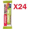 Enervit Sport Power Time Outdoor Bar Arachidi e Mirtillo, box 24 barrette energetiche da 30 grammi, senza glutine