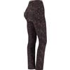 Freddy Pantaloni push up WR.UP® taglio flare traspiranti animalier