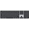 Apple Magic Keyboard con Touch ID e tastierino numerico: Bluetooth, ricaricabile. Compatibile con i computer Mac con chip Apple - Ucraino - Tasti neri
