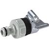 Gardena Water Thief: adattatore per rubinetto universale per collegare il tubo da giardino a un rubinetto senza filettatura con un diametro esterno di 14-17 mm, resistente alla corrosione (2908-20)