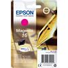EPSON CARTUCCIA EPSON ORIGINALE MAGENTA T1623 SERIE PENNA E CRUCIVERBA - EPSON - C13T16234012