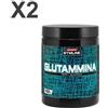 Enervit Gymline Muscle 2 Barattoli Glutammina 100% 2x400 gr- Integratore di L-Glutammina altamente solubile