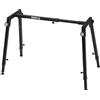 QUIK LOK - WS/421, Supporto Multifunzionale, Adatto per Tastiere, Pianoforti Digitali e Mixer, Altezza e Larghezza Completamente Regolabili, Colore Nero