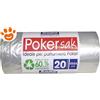 Bama Pattumiera Componibile Poker Plus 27 LT (30x40x37,5cm) - Confezione da 20 Sacchetti 65×54