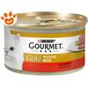 Purina Cat Gourmet Gold Mousse - mousse con manzo 85 gr