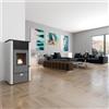 Stufe A Pellet Italia San Diego 12 Kw - 5 Stelle Colore: Rosso