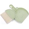 cobee Mini Paletta e Set di spazzole, Piccola Scopa e Paletta per la Pulizia Set di spazzole da Tavolo Portatile Set di spazzole per Tavolo da Pranzo Strumenti per la Pulizia delle briciole (Verde)