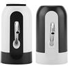 Solomi Pompa for erogatore di acqua - Pompa portatile for acqua in bottiglia ricaricabile USB con luce a LED (Colore : Black)