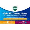 Procter & Gamble Srl Vicks Flu Giorno Notte Compresse Rivestite Con Film 12 Compresse Giorno + 4 Compresse Notte In Blister Pvc/Aclar/Al